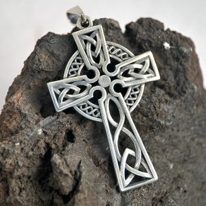 KELTISCHES KREUZ, Anhänger Silber 925