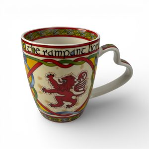 Mug en porcelaine, lion écossais