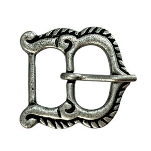 Medieval Belt Buckle, Hungary, zinc