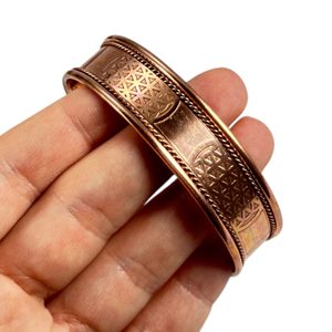 VESICA, copper bracelet