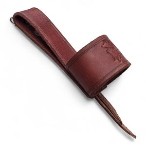 Cintre en cuir pour hache - pour ceinture et mousqueton