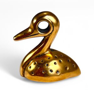 CELTIC DUCK, France, pendant, Broze
