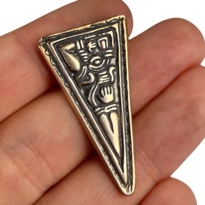 Anglo-Saxon bronze segment from Drinking Horn, Taplow- 1 piece