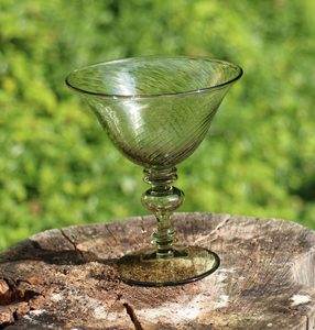 Bocaux à sec, verre vert