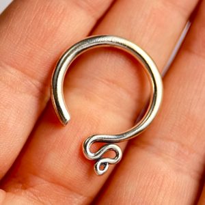 Bijoux à cheveux slaves, argent