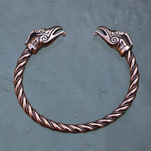 KELTISCHER DRACHE ARMBAND, BRONZE - HISTORISCHEN REPLIKEN AUS BRONZE{% if kategorie.adresa_nazvy[0] != zbozi.kategorie.nazev %} - SCHMUCKSTÜCKE{% endif %}