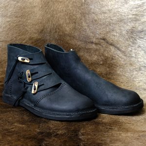 VIKING SHOES - HEDEBY, BLACK - VIKING, SLAVIC BOOTS{% if kategorie.adresa_nazvy[0] != zbozi.kategorie.nazev %} - SHOES, COSTUMES{% endif %}