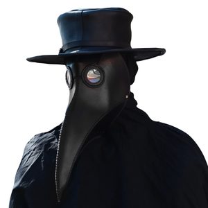 PLAGUE DOCTOR, LEATHER MASK AND HAT - LEATHER MASKS{% if kategorie.adresa_nazvy[0] != zbozi.kategorie.nazev %} - LEATHER PRODUCTS{% endif %}