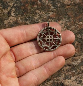 SLAVIC SUN II, BRONZE PENDANT - PENDANTS, NECKLACES{% if kategorie.adresa_nazvy[0] != zbozi.kategorie.nazev %} - JEWELLERY - BRONZE, ZINC{% endif %}