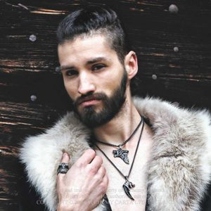 Dark Wolf, collier, Alchemy England