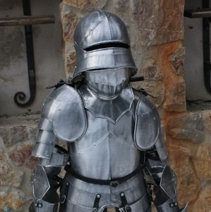 MEDIEVAL ARMOR - CHILDREN'S ARMOR, HANDMADE, DRUAL - SUITS OF ARMOUR{% if kategorie.adresa_nazvy[0] != zbozi.kategorie.nazev %} - ARMOUR HELMETS, SHIELDS{% endif %}