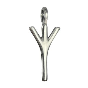 ALGIZ, Silber-Anhänger, Ag 925