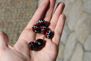 GLASS BEAD, MIGRATION PERIOD, ZLICIN - HISTORICAL GLASS BEADS, REPLICA{% if kategorie.adresa_nazvy[0] != zbozi.kategorie.nazev %} - BUSHCRAFT, LIVING HISTORY, CRAFTS{% endif %}