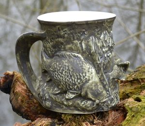 FISH - CARP and PERCH, ceramic mug, cup