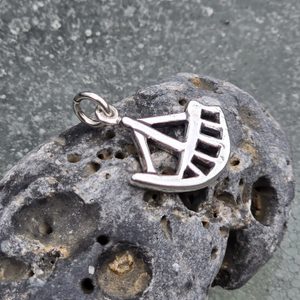 FANAS, bateau sâme, pendentif, argent 925/1000