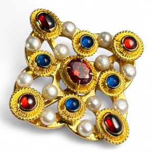 Medieval brooch, Colmar, 14th century