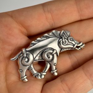 COLLACH - Celtic Boar pendant, silver, 10g