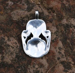 CELTIC GODDESS, silver pendant