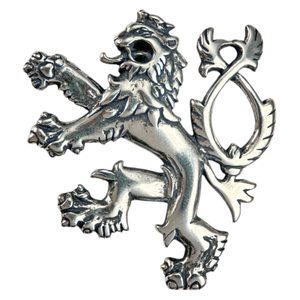 SILVER CZECH LION, silver 925, 10 g