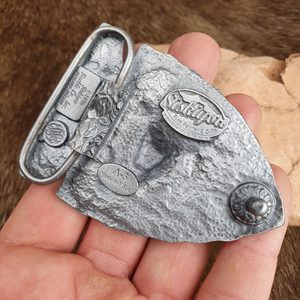 THE BUFFALO SKULL, belt buckle