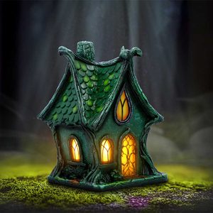 Maison de lutin, lampe