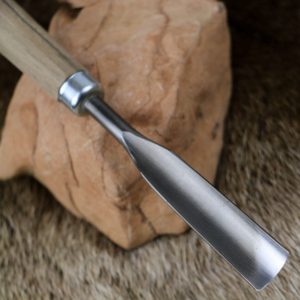 WOOD CHISEL, HAND FORGED, TYPE X - CISEAUX À SCULPTER FORGÉS{% if kategorie.adresa_nazvy[0] != zbozi.kategorie.nazev %} - BUSHCRAFT, RECONSTITUTION, ACCESSOIRE{% endif %}