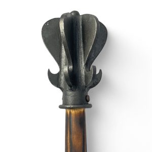 Hussite mace, Central Europe, 15th century, wrapped with leather