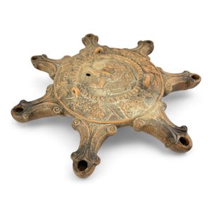 EROTICA, lampe à huile romaine, lanterne