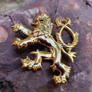 DOUBLE-TAILED LION, SYMBOL OF BOHEMIA GOLD PLATED - GILDED JEWELRY{% if kategorie.adresa_nazvy[0] != zbozi.kategorie.nazev %} - JEWELLERY - BRONZE, ZINC{% endif %}