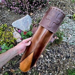 Leder Köcher, frühes Mittelalter - Hedeby, Bayeux