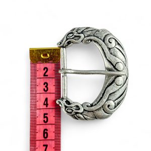 WOLF FENRIR Borre style - belt buckle zinc