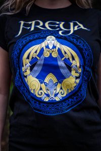 FREYA NORDIC GODDESS DAMEN T-SHIRT IN FARBE - DAMEN-T-SHIRTS{% if kategorie.adresa_nazvy[0] != zbozi.kategorie.nazev %} - T-SHIRTS, BOOTS - ROCK MUSIC{% endif %}