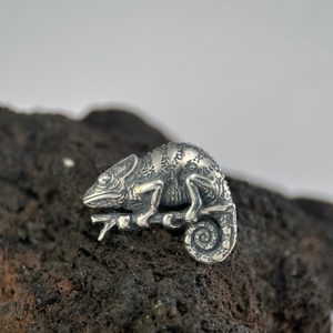 CHAMELEON, sterling silver pendant