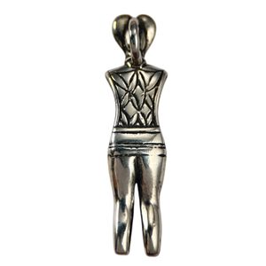 Celtic Warrior, Prince of Glauberg, silver pendant