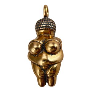 Vénus de Willendorf, pendentif, bronze