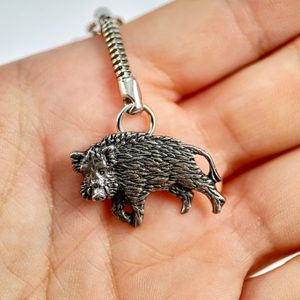 Wild boar, wild boar, wild boar, Keyhole zinc anti-silver