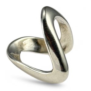 KELTISCHER RING, Boje, direkte Replik, gegossen nach Original, Ag 925, 10g