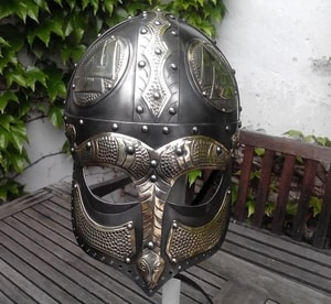 MIDGARDSORMR, CASQUE À LUNETTES DE STYLE VIKING - CASQUES VIKINGS ET À NASALE{% if kategorie.adresa_nazvy[0] != zbozi.kategorie.nazev %} - ARMURES ET BOUCLIERS{% endif %}