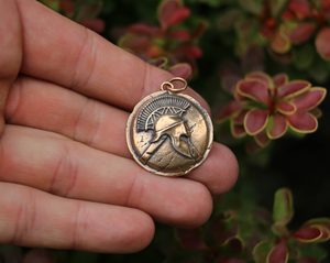 SPARTA, SPARTAN WARRIOR, PENDANT, BRONZE - PENDANTS, NECKLACES{% if kategorie.adresa_nazvy[0] != zbozi.kategorie.nazev %} - JEWELLERY - BRONZE, ZINC{% endif %}