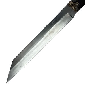 HJÖRTUR, Viking seax knife, damask