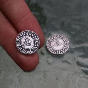 SIHTRIC II.,Northumbira, um 940 Nachbildung einer Wikingermünze, Silber 925