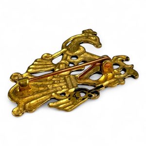 Paon viking, broche, Toftegård, bronze