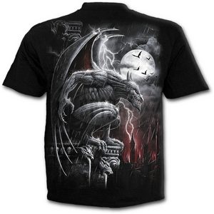 STONE GUARDIAN - T-SHIRT BLACK - MEN'S T-SHIRTS, SPIRAL DIRECT{% if kategorie.adresa_nazvy[0] != zbozi.kategorie.nazev %} - T-SHIRTS, BOOTS{% endif %}