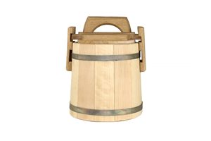 Linden honey barrel 2 l - natural container for safe storage of honey