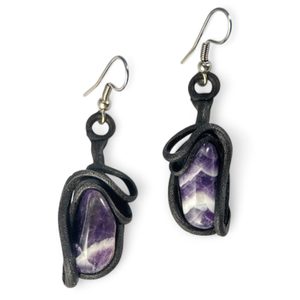 AMETHYST earrings