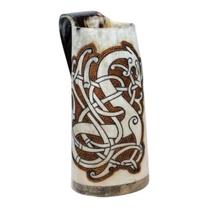 Sea serpent, Viking horn cup