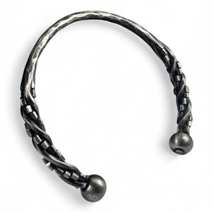 CUBIC, hand forged torc