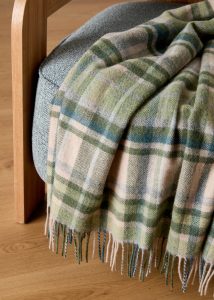 Irish wool blanket, lamb Foxford Slieveboy