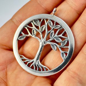 Tree of Life pendant - Large, sterling silver
