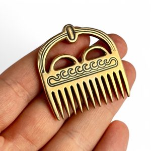 Viking Age Bronze Comb, Denmark